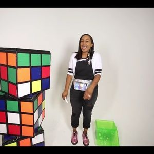 Black Overalls (As Seen In The Jamie Grace Show)